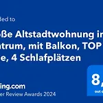 Grosse Altstadtwohnung Im Zentrum, Mit Balkon, Top Lage, 4 Schlafplaetzen